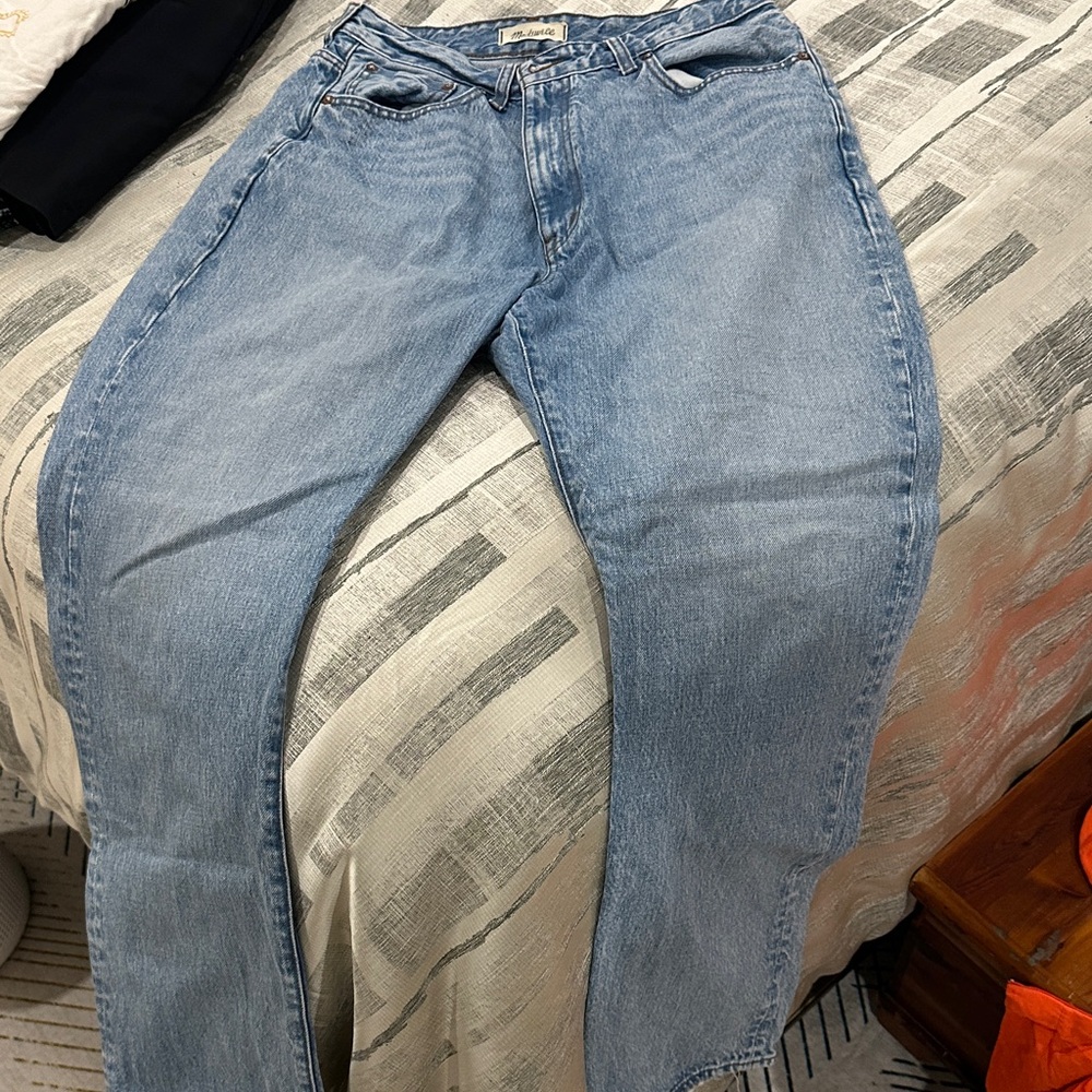 Madewell Light Blue Boyfriend Jeans